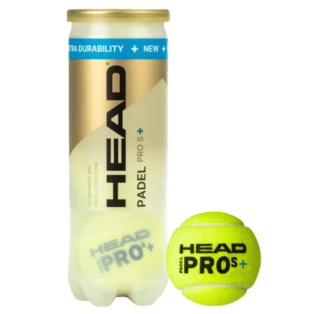Head Padel Pro S+ - padelballen - padel - 1 blik - 3 ballen