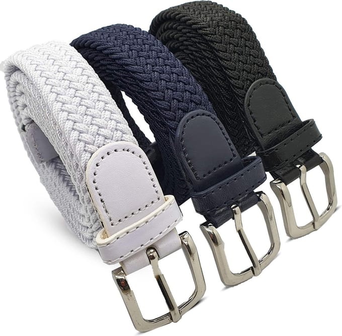 Elastische riem - riem dames - elastische riem - Stretch Riem – 3 pak
