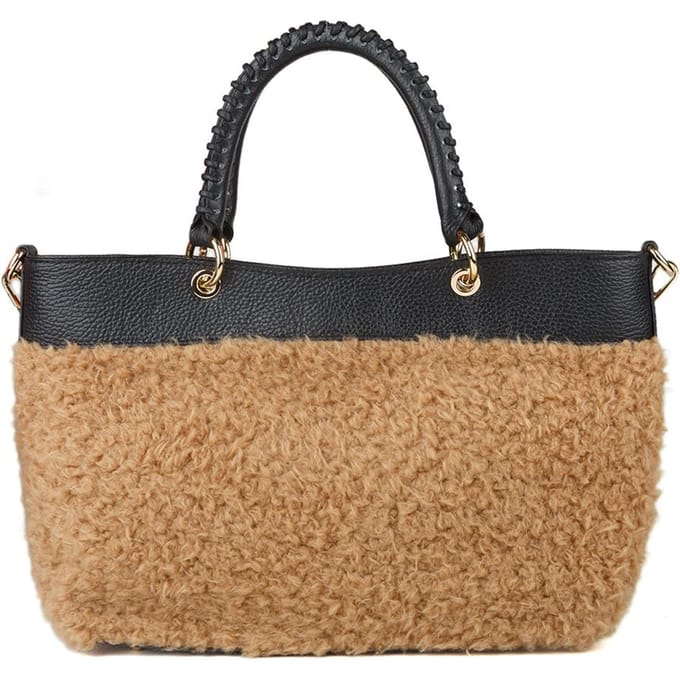 Giulia Monti Tote Bag T.Sabbia+Nero