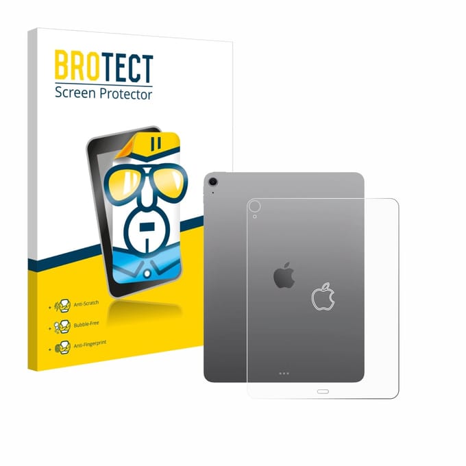 BROTECT - Screenprotector voor Apple iPad Air 13" M3 2025 (Achterkant) - Folie Beschermfolie transparant