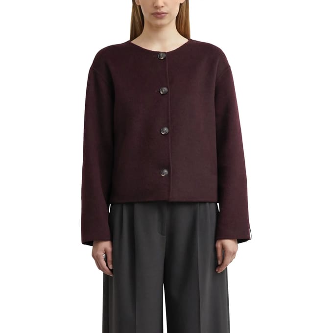 Reversibele Jas met Afneembare Sjaal Dames COMMA
