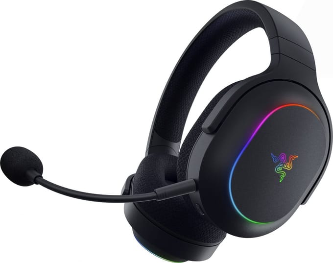 Razer Barracuda X Chroma - Draadloze Gaming Headset - RGB - 7.1 Surround - Bluetooth/2.4GHz - Zwart
