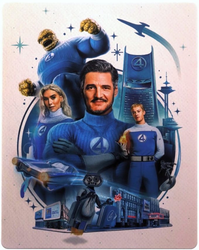 The Fantastic Four: First Steps [Blu-Ray 4K]+[Blu-Ray]