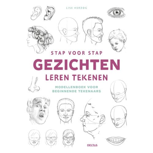 Stap Voor Stap Gezichten Leren Tekenen - Lise Herzog