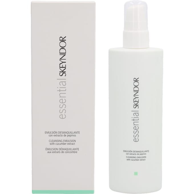 Skeyndor Essential Cleansing Emulsion Wth Cucumber Extract 250ml.