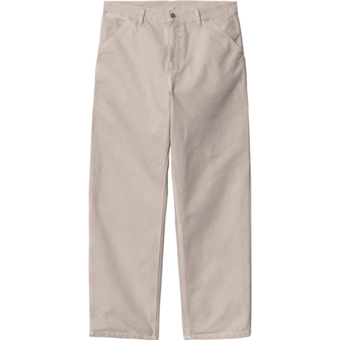 Carhartt Wip Single Knee Broek Beige