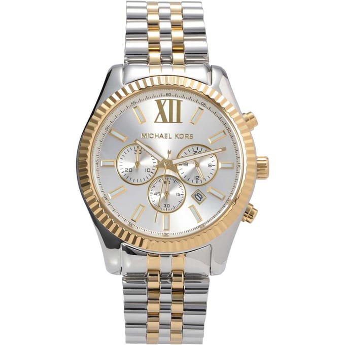 Michael Kors Lexington MK8344 - Horloge - Goudkleurig - Ø 45 mm