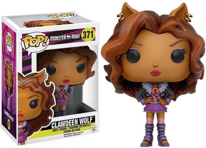 Funko Pop! Clawdeen Wolf #371 Monster High  - Verzamelfiguur