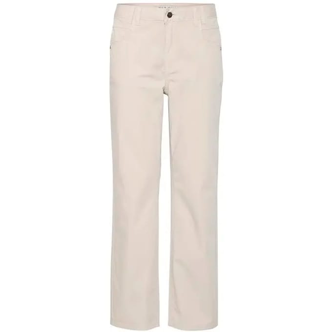 Hoge taille straight jeans voor dames Pulz Jeans Evelyn