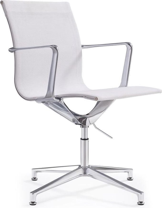 IVOL Design vergaderstoel Monaco Wit