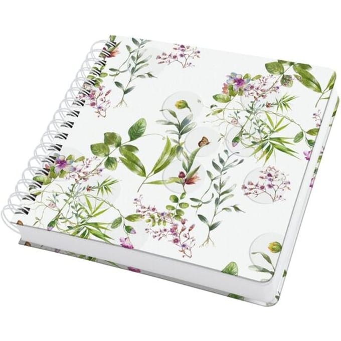 Sigel Jolie notitieboek formaat A5 vierkant spiraal Fairytale Garden