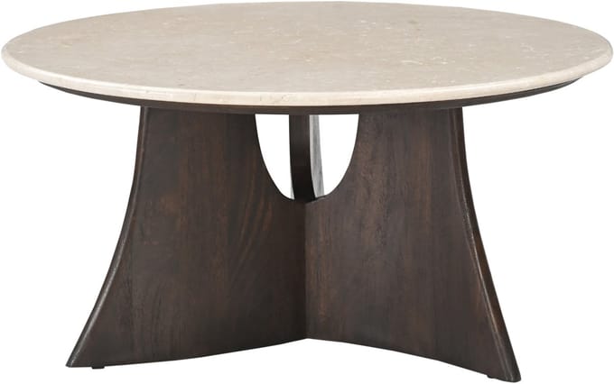 Starfurn Salontafel Milo Botticino marmer 80 cm