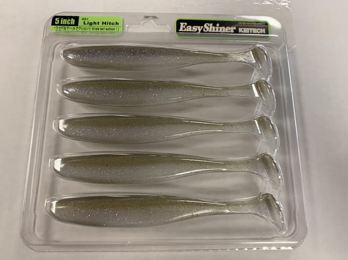 Keitech Easy Shiner 5 (12,5 cm) Softbait - 6 stuks Light Hitch 481T
