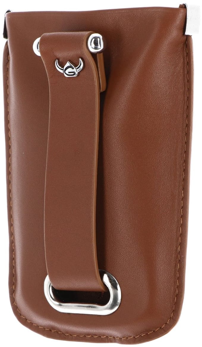 Golden Head Leren sleutelgeval Polo Schlüsseletui 5010 Cognac bruine