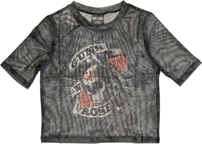Guns N' Roses - Firepower Crop top - M - Zwart
