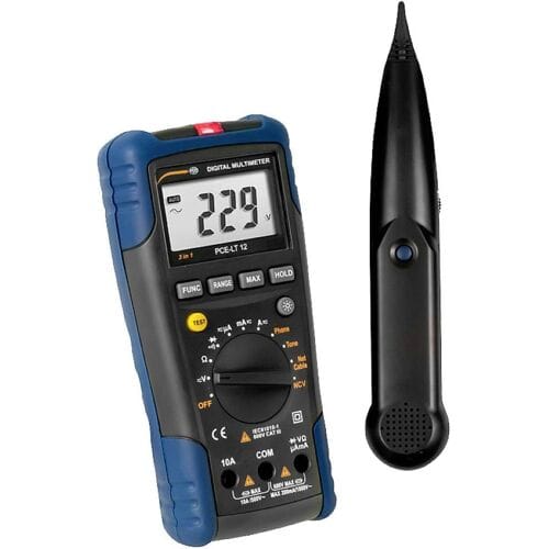 PCE Instruments PCE-LT 12 Multimeter Digitaal Weergave (counts): 1999
