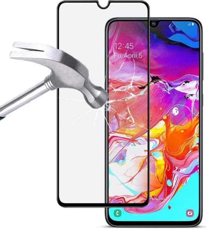 Volledige dekking Screenprotector Glas - Tempered Glass Screen Protector Geschikt voor: Samsung Galaxy A01- - 3x