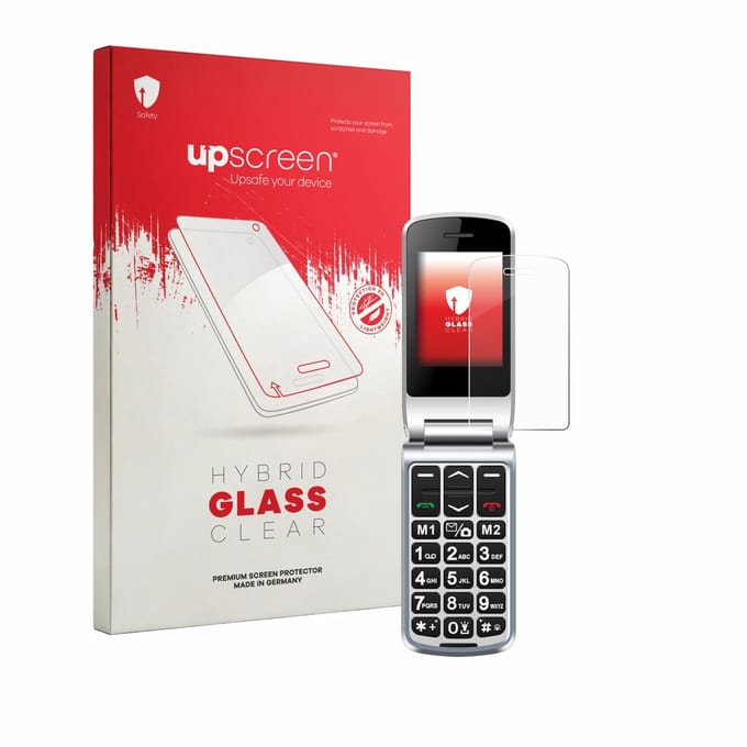 upscreen - Screenprotector voor Sweetlink F1PLUS - Folie Beschermfolie Beschermglas transparant