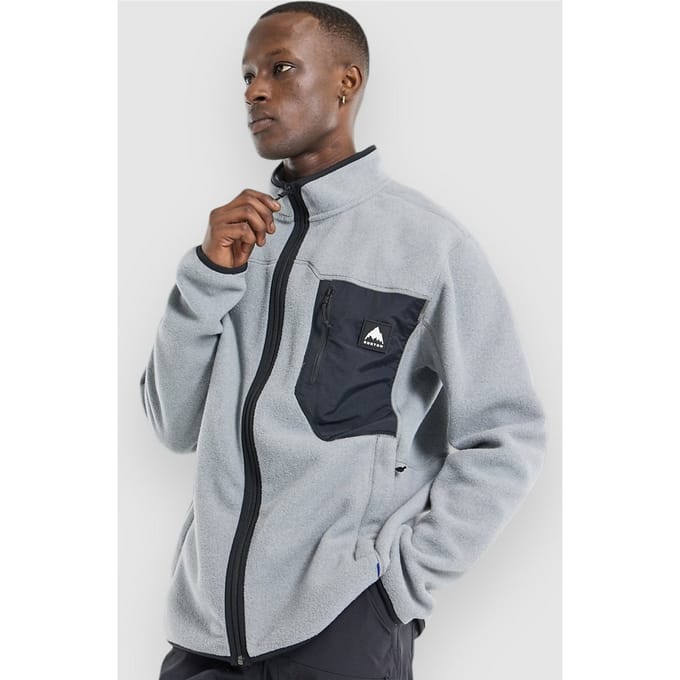 Burton Cinder Zip Hoodie grijs