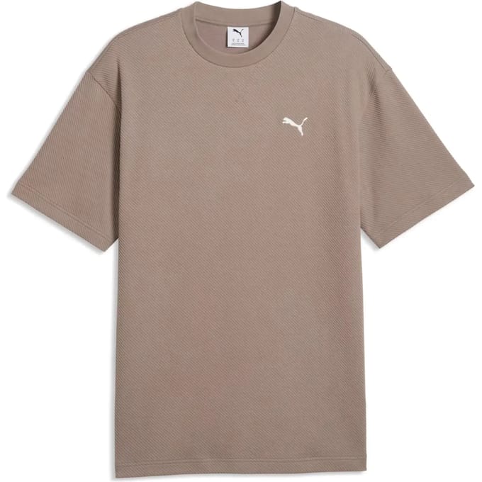 T-shirt met stikseldetails Puma
