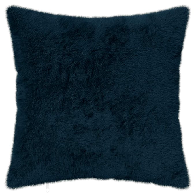 vidaXL - Kussensloop - 6 - st - HEERLEN - Marineblauw - 30 - x - 30 - cm