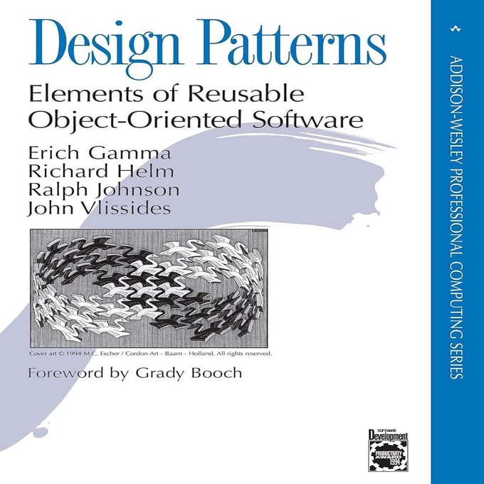 Ontwerp patronen: Elementen van Herbruikbare Objectgeoriënteerde Software door Erich Gamma (Engels, Hardcover)