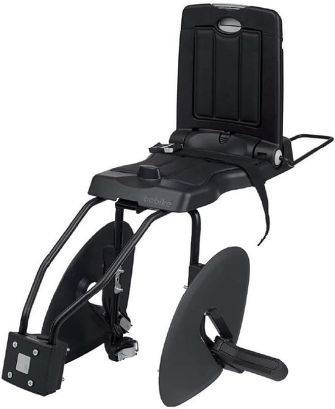 Zwart Achterzitje voor Fiets 32 x 25 x 38 cm