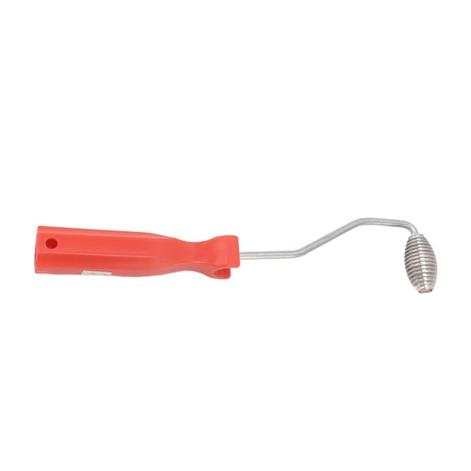 Glasvezel Roller Bel Paddel Gereedschap Aluminiumlegering Bel Roller Met Plastic Handvat Olijf Rol Type A red