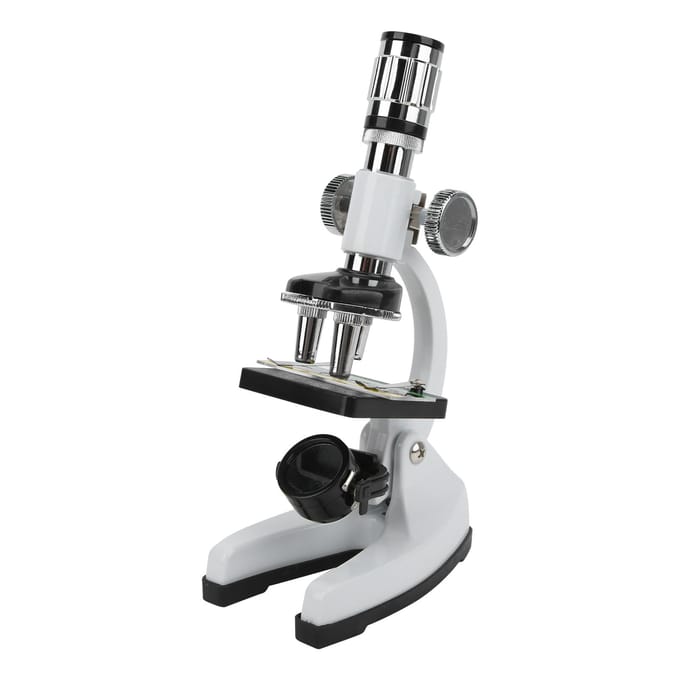 All-Metal Beginners Microscoop Kit HD 1200X Microscoop Speelgoed Kinderen Wetenschapseducatie Set