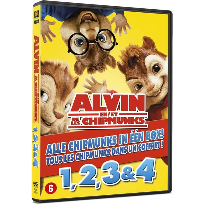 Alvin And The Chipmunks 1 - 4 (DVD)