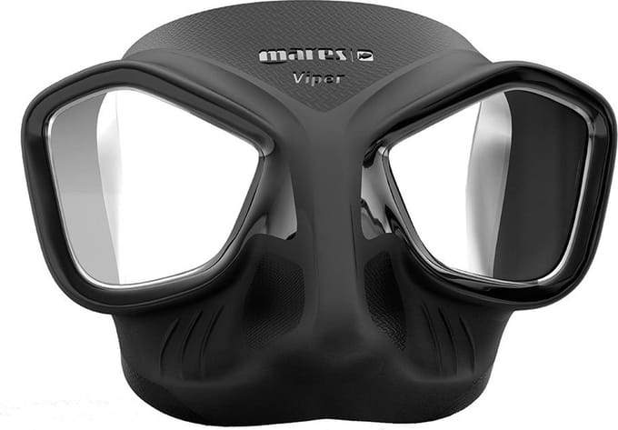 Mares Pure Passion Viper Freedivemasker Zwart Man,Vrouw