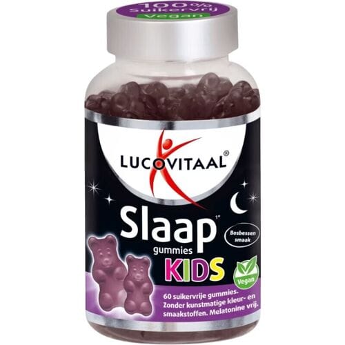 Lucovitaal Slaapgummies voor kinderen Bosbessensmaak 60 gummies