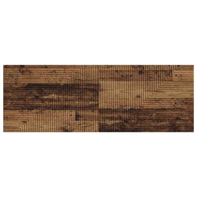 vidaXL - Wandgemonteerd - Hoofdbord - HAARLEM - Oud - hout - Bewerkt - hout