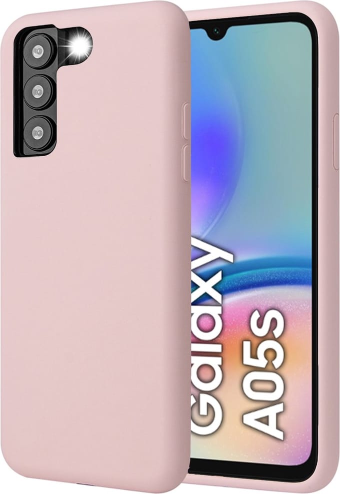 Hoesje geschikt voor Samsung Galaxy A05s - Mat Back Case Roze