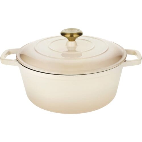 SILVERCREST Premium gietijzeren pan (Crème)