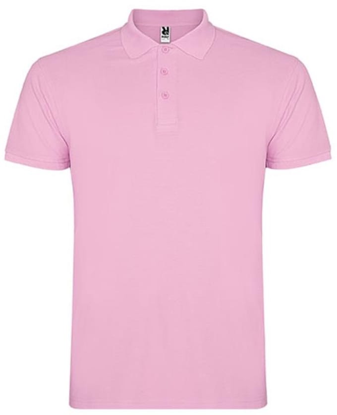 Roly - Star Polo - Light Pink 48 maat S