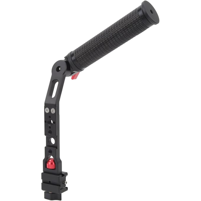 Opvouwbare Verstelbare Handgreep Aluminiumlegering Handheld Handvat voor DJI Ronin RS2 RSC2 RS3 black
