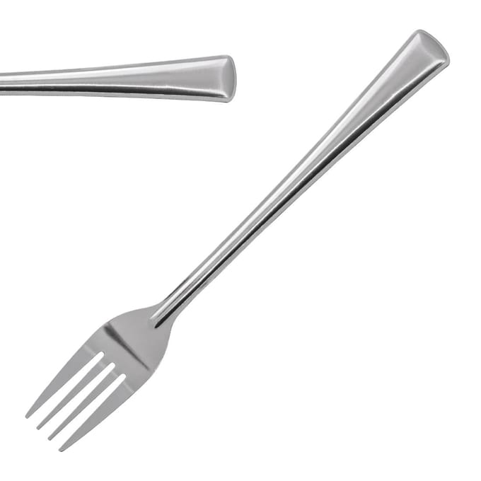 Nisbets Essentials - Tafelvorken - Set van 12 - RVS 18/0 - Zilver