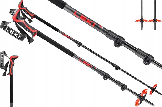 LEKI Haute Route 3 Skitochten Stokken 110-150cm