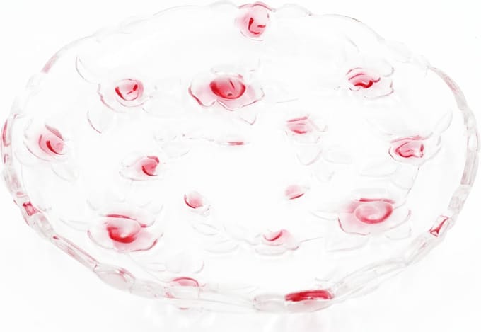 YILTEX – Decoratie Schaal / Fruitschaal – Glas – Ø33.5cm