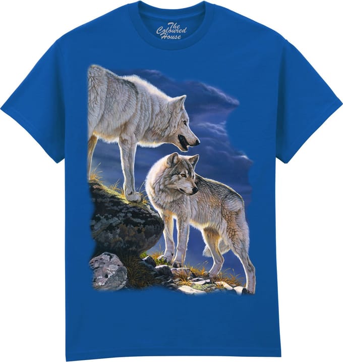 Tundra Wolf The Coloured House T-shirt L