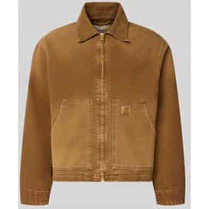 Jack met ritssluiting en labeldetail model 'Dearborn'