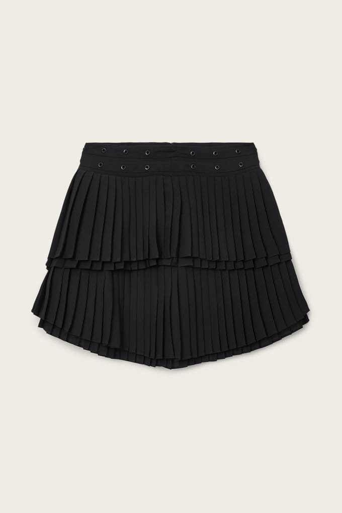 AllSaints Oona Skirt Black Taglia: 8 | Minigonne Outlet | Donna | Nero