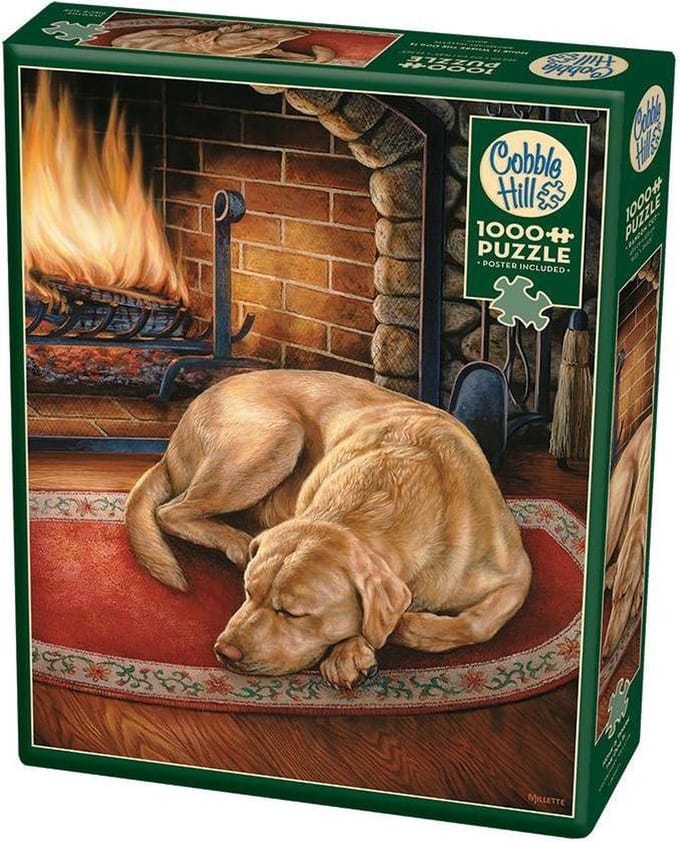Cobble Hill Legpuzzel Home Is Where The Dog Is 1000 Stukjes