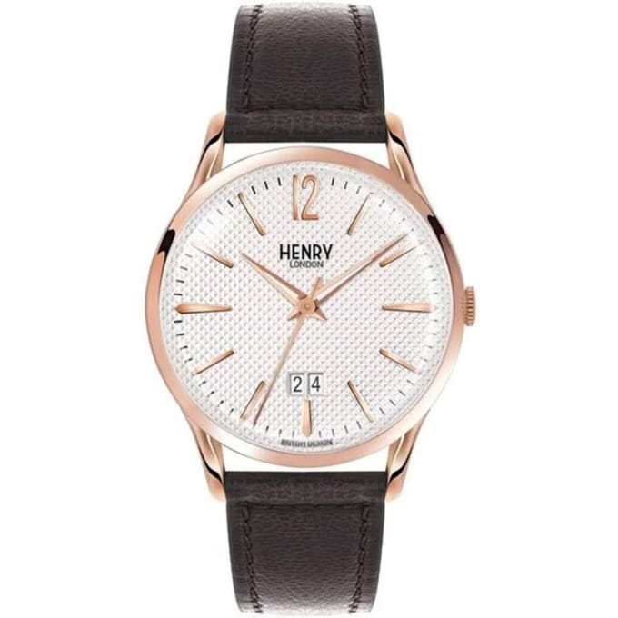 Henry London HL41-JS-0038 Unisex Horloge 41mm 3ATM