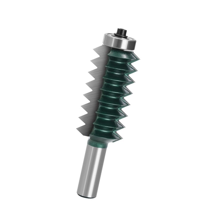 Fraise à dents multiples Queue 12 mm Carbure Type ligne Couteau de fraisage pour bois pour le travail du bois