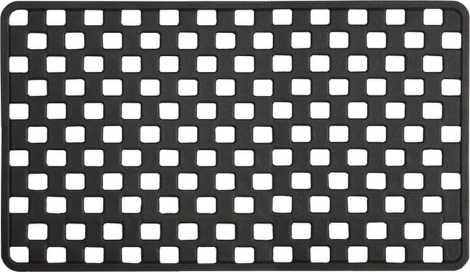 Sealskin Doby - Antislipmat 38x75 cm - Rubber - Zwart