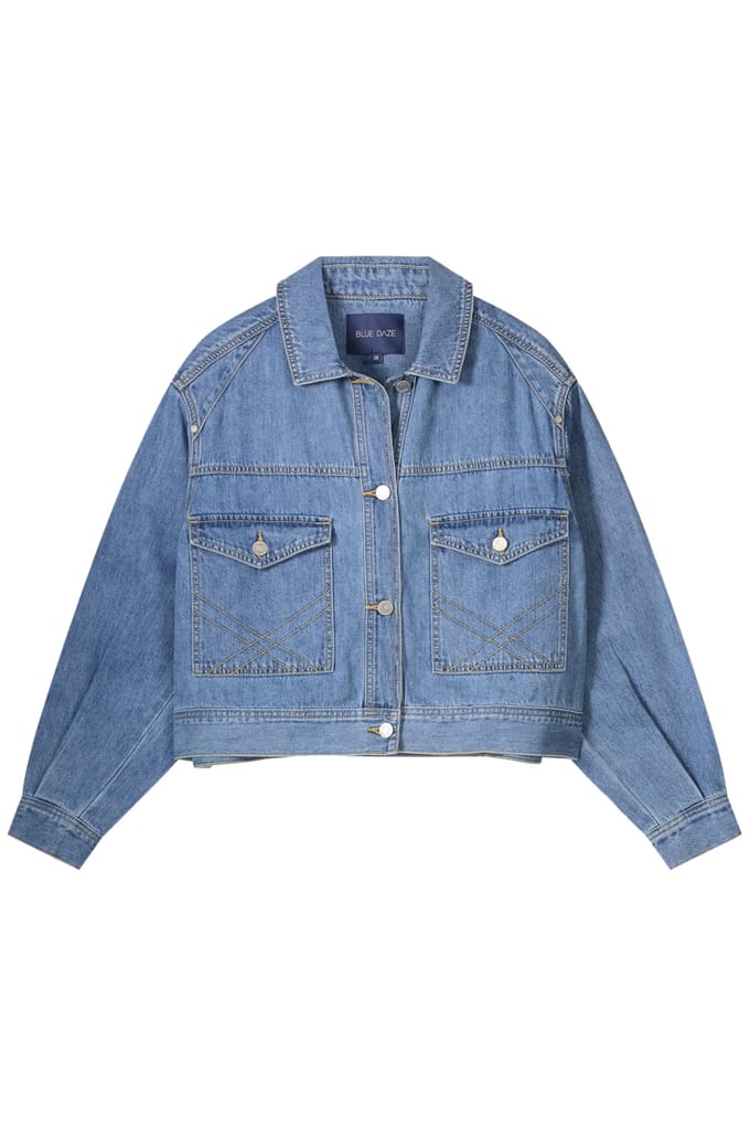 Summum Woman Boxy Denim Jacket Denim Größe: 36 | Jeansjacken Outlet | Damen | Blau