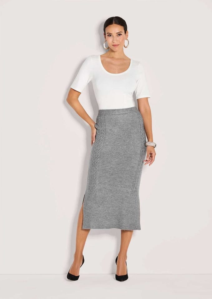 MADELEINE Tricot Rok Tricot rok