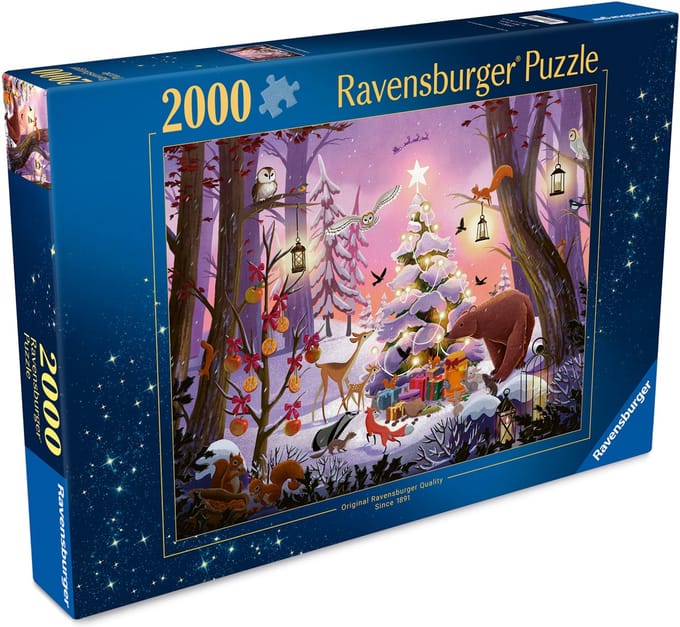 Ravensburger | Kerst in het Bos Puzzel | 2000 Stukjes